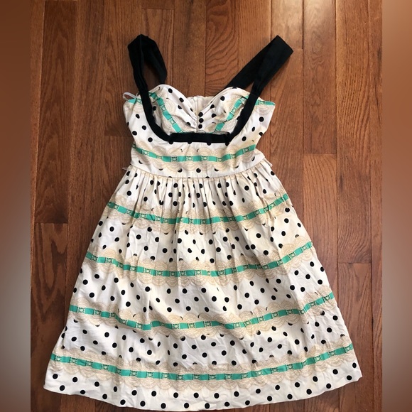 Betsey Johnson pinup rockabilly dress - Picture 2 of 4